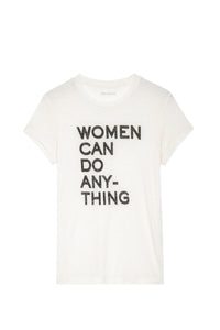 Walk Women Can Do Anything T-shirt - Butter