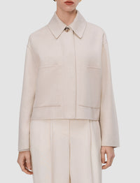 Veste Kalaa en laine et soie - Marble Melange