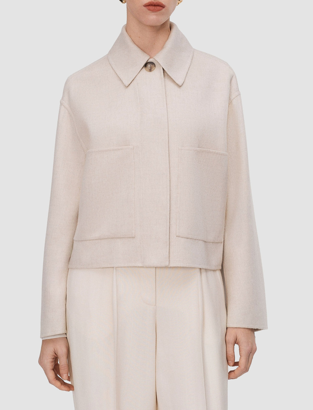 Veste Kalaa en laine et soie - Marble Melange