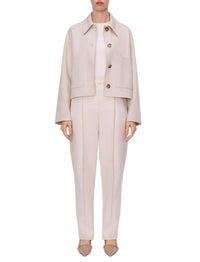 Veste Kalaa en laine et soie - Marble Melange
