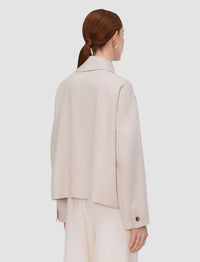 Veste Kalaa en laine et soie - Marble Melange