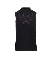 Pull sans manche Katixa en maille - Black