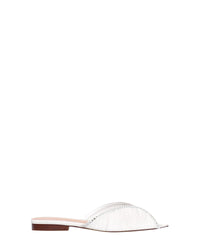 Sandales Katy en satin - White