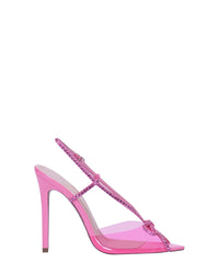 Sandales Kay 105 en cuir verni - Pink Patent