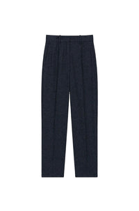 Pantalon tailleur à carreaux - Midnight Blue