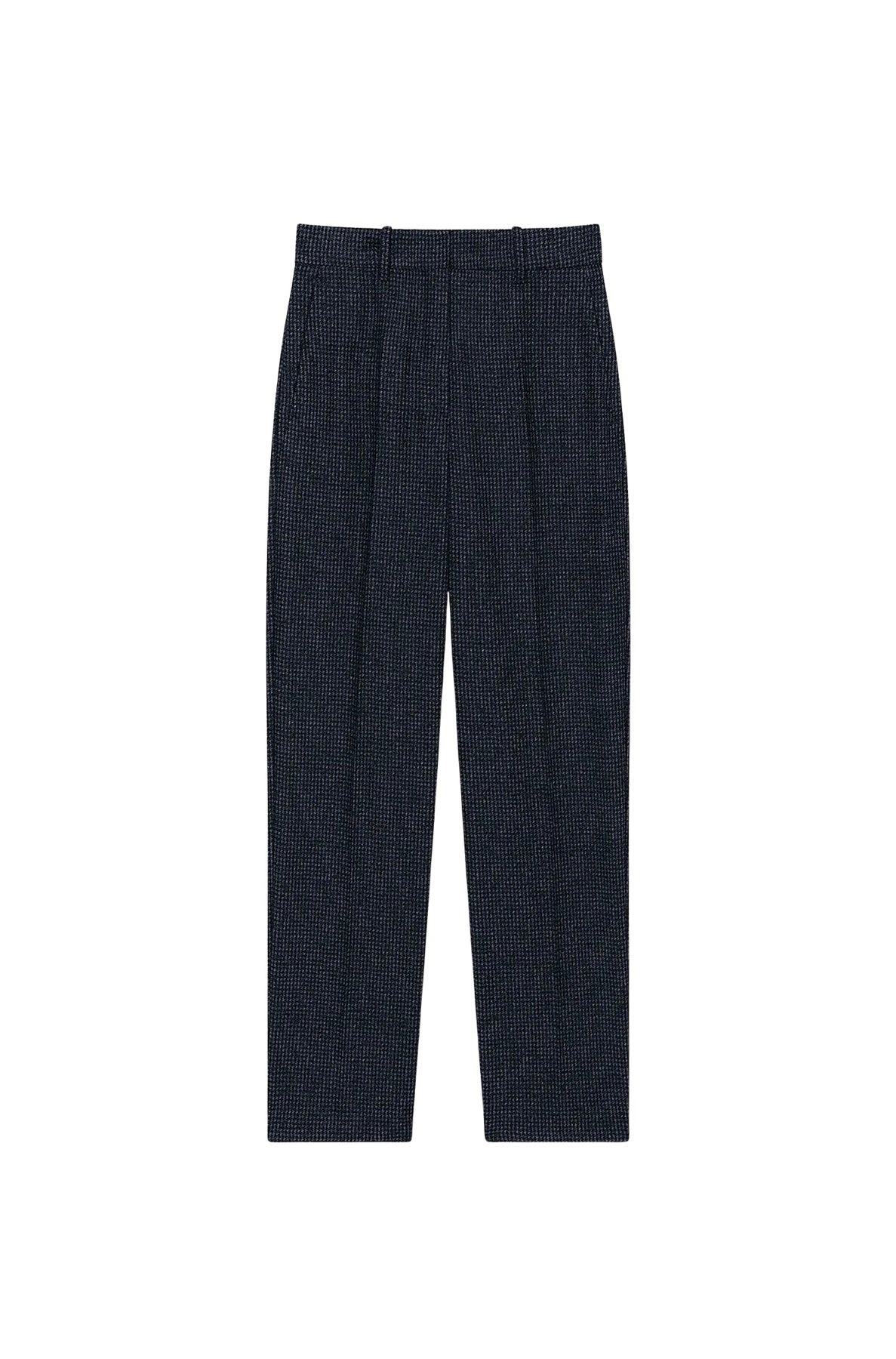 Pantalon tailleur à carreaux - Midnight Blue
