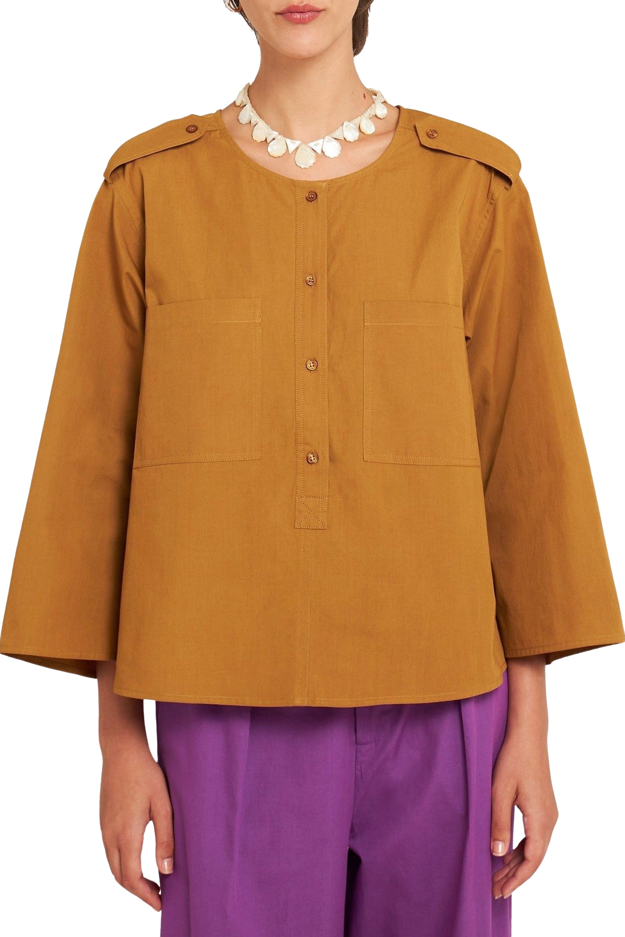 Blouse Ketty - Kaki
