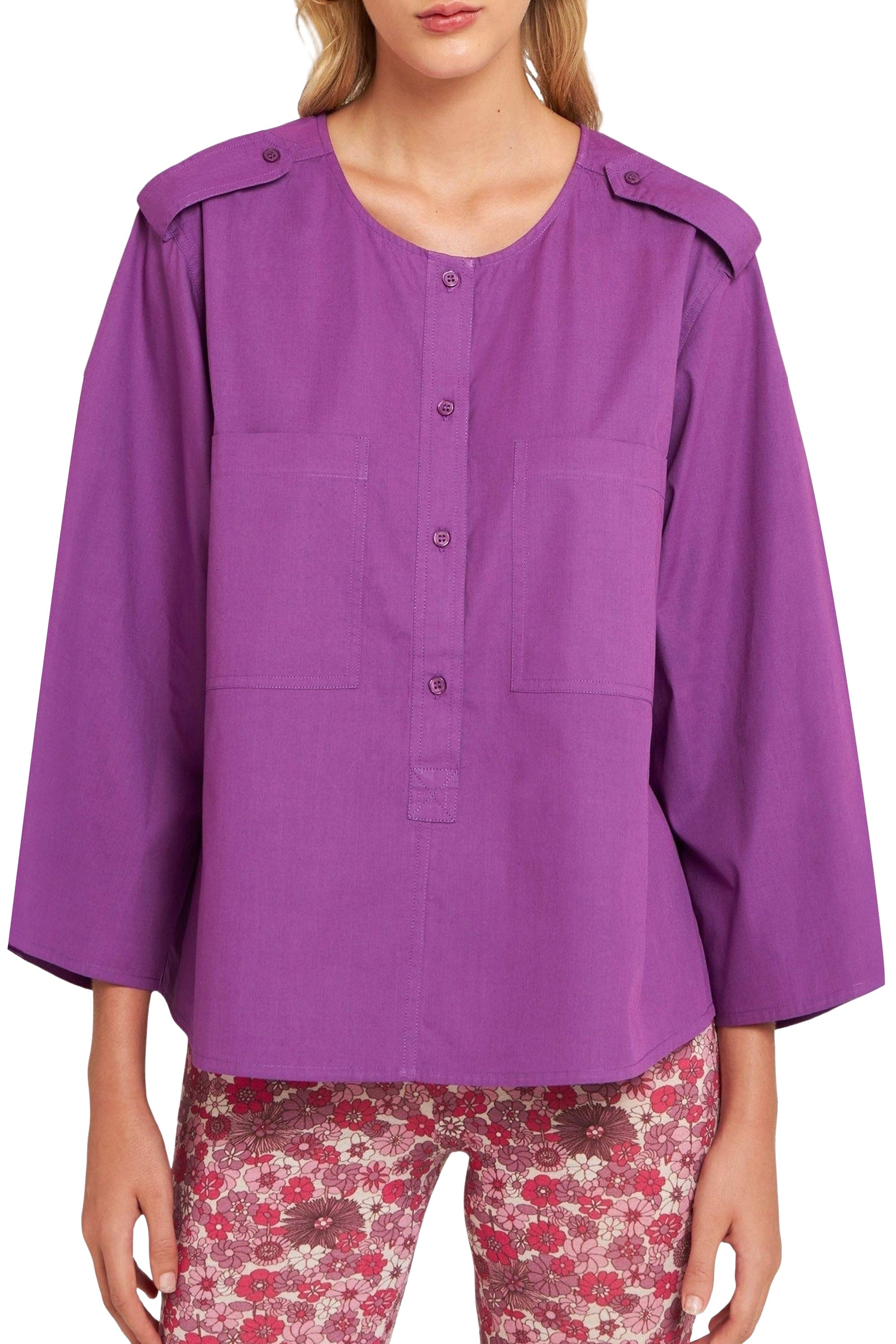 PURPLE KETTY BLOUSE