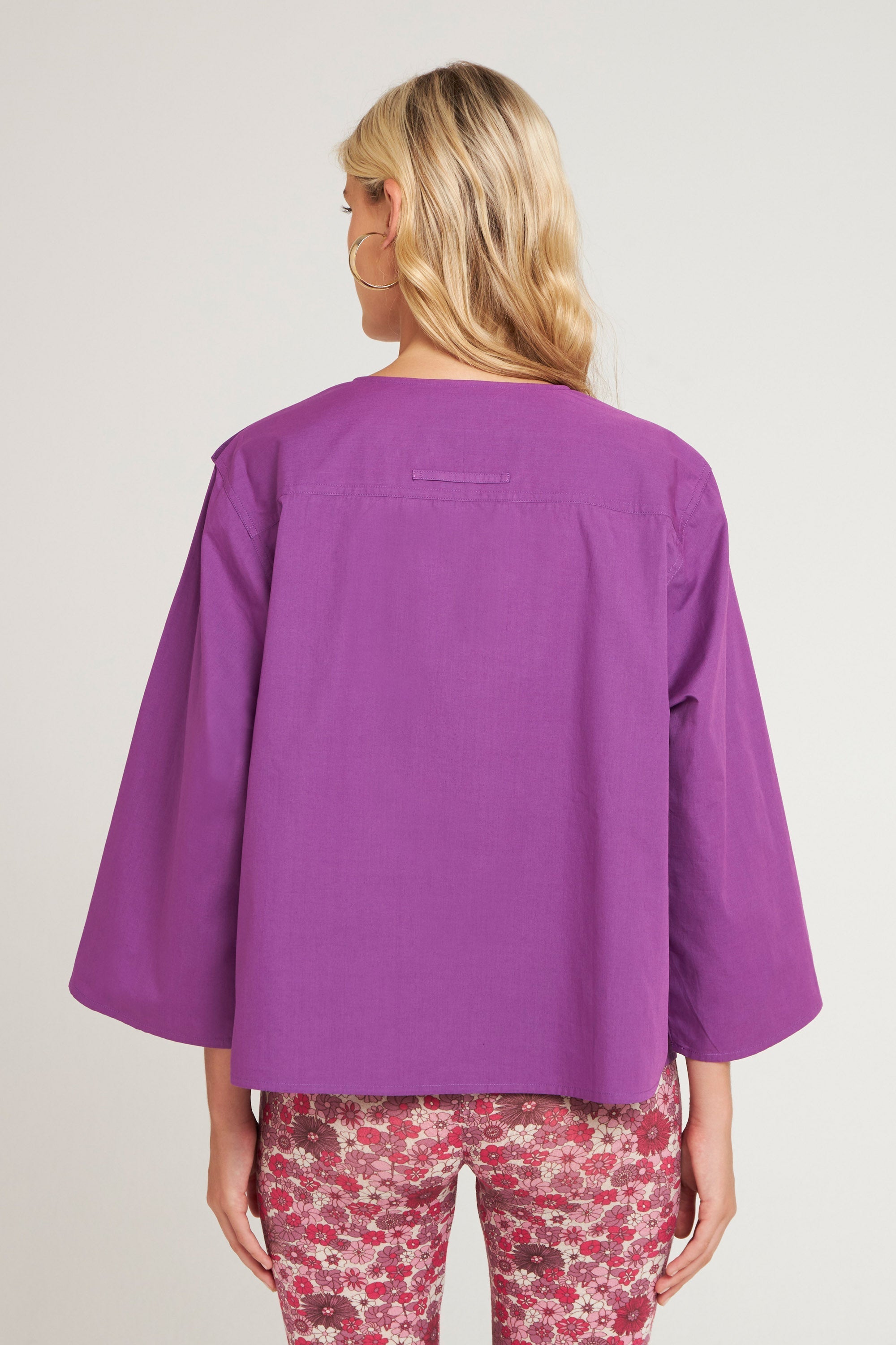 PURPLE KETTY BLOUSE