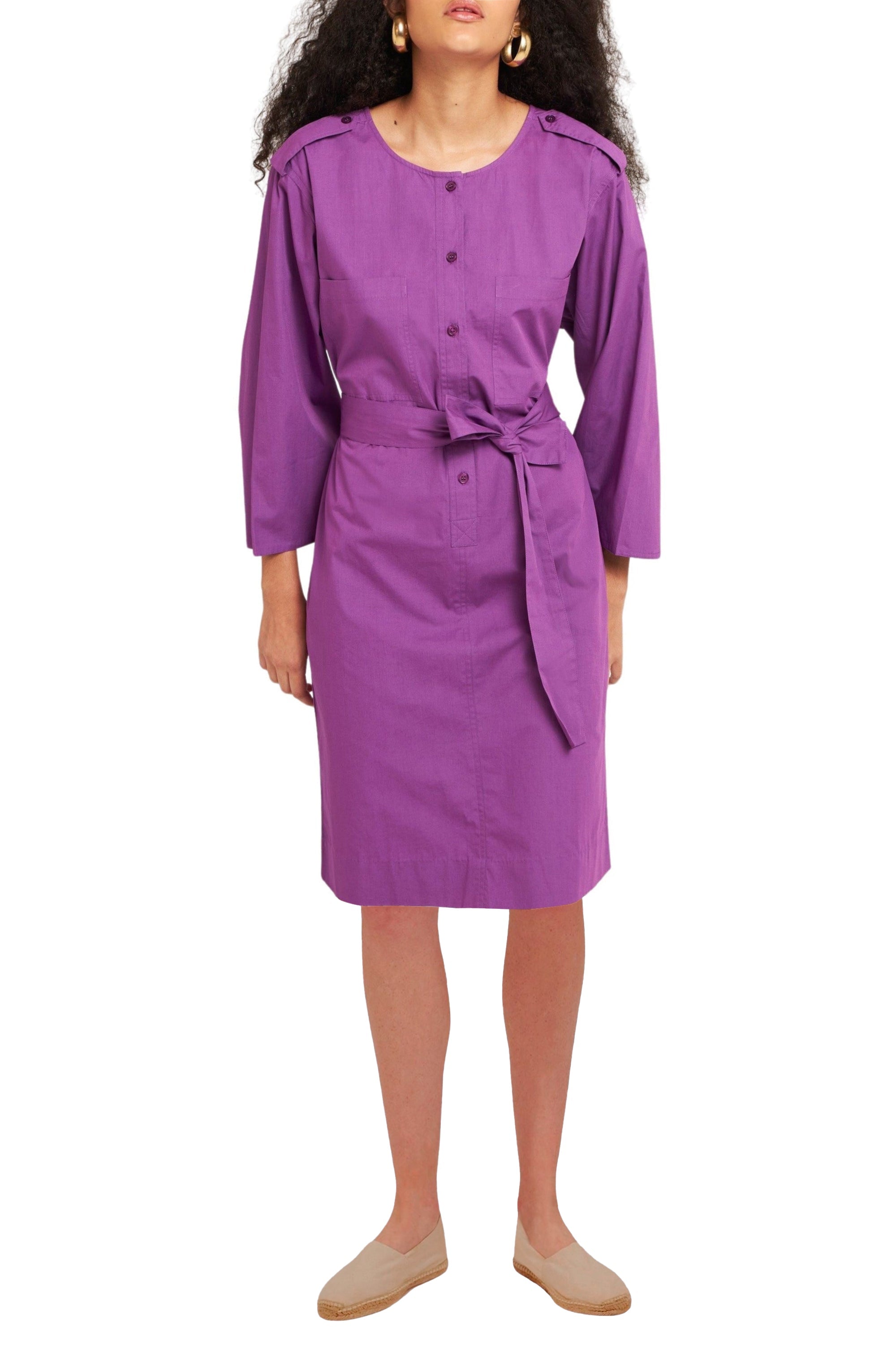PURPLE KETTY MINIDRESS