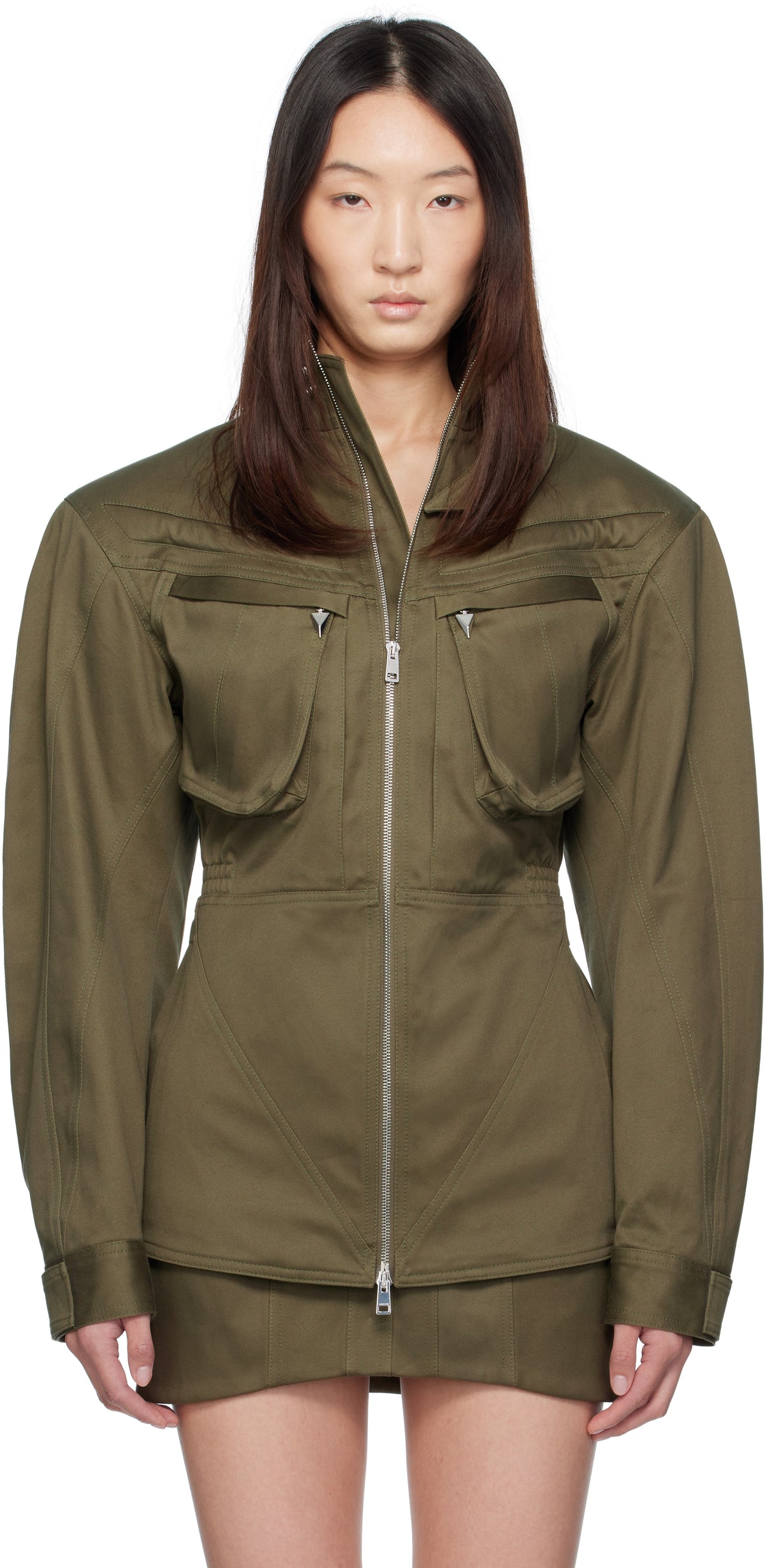Veste cargo - Kaki