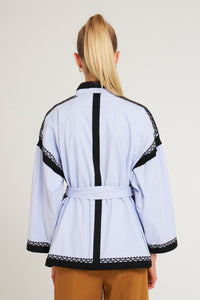 BLUE KIM COAT