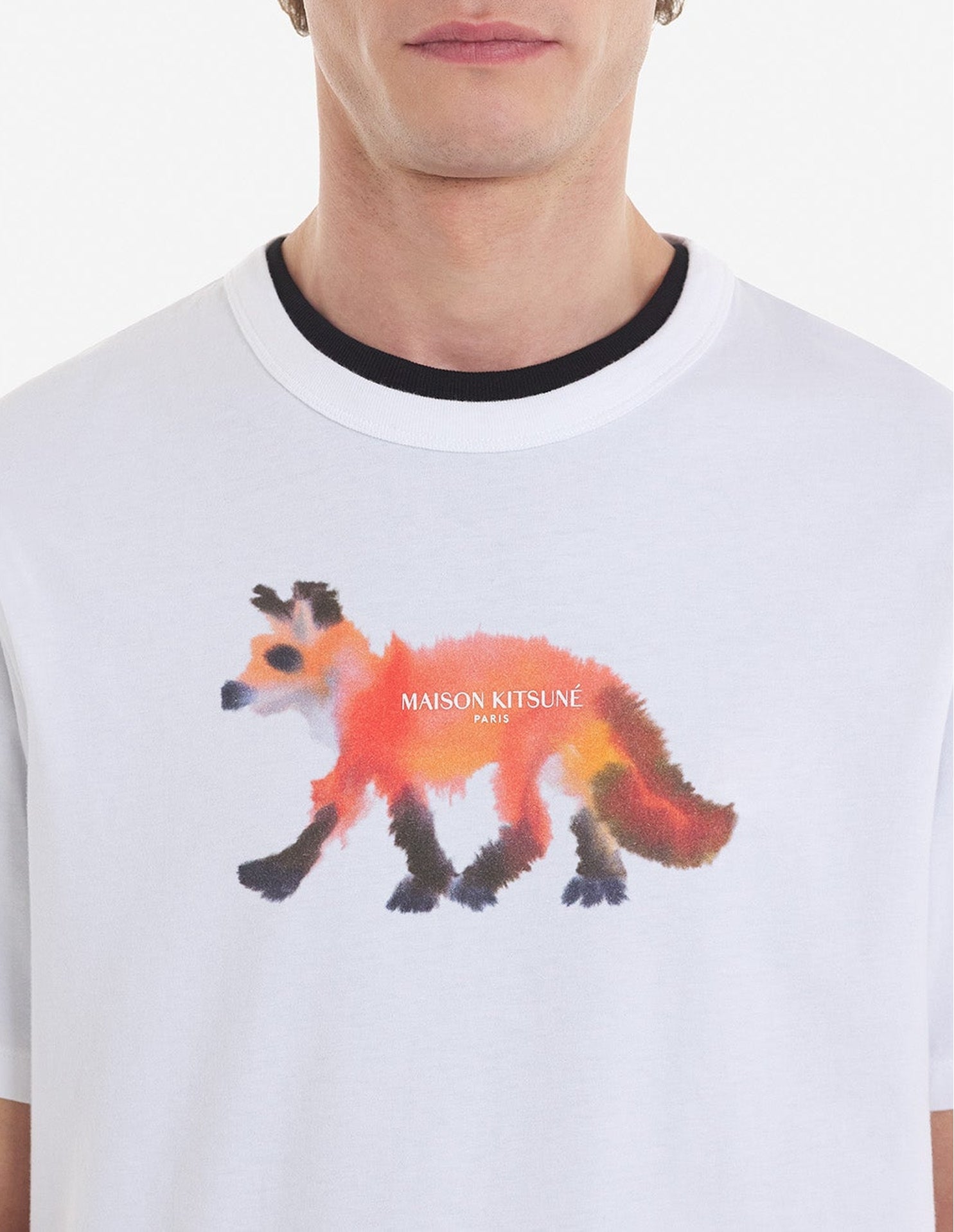 T-shirt Maison Kitsuné x Rop Van Mierlo - White
