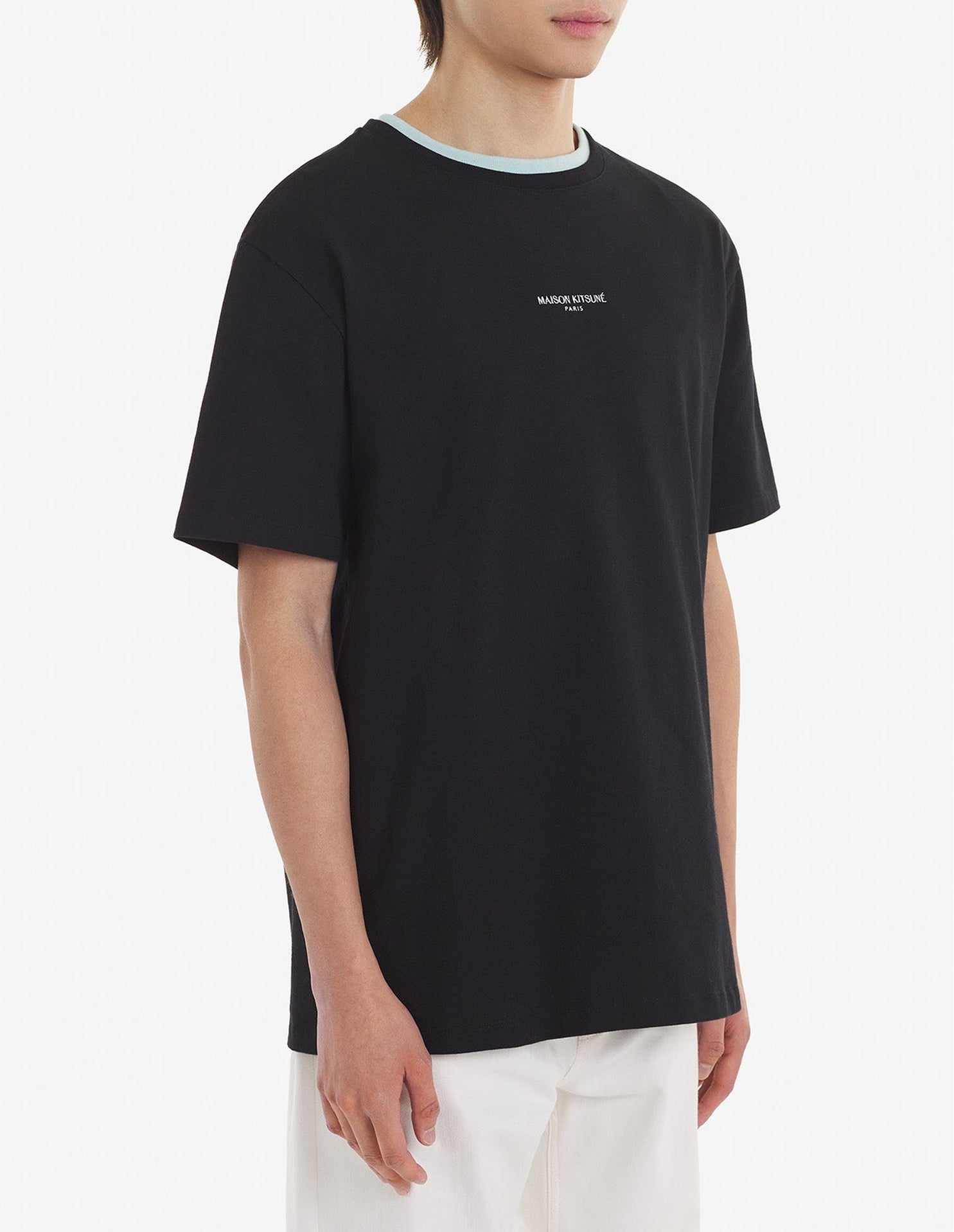 T-shirt avec logo à manches courtes - Black