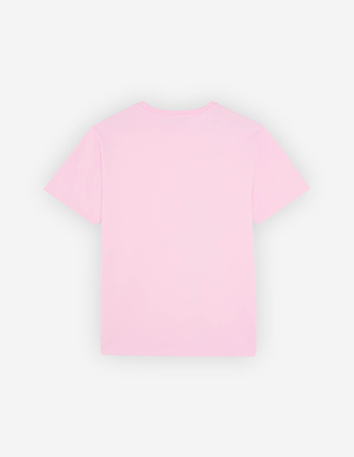 T-shirt with short-sleeved logo - Dusty Rose