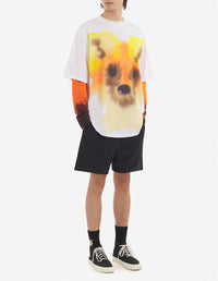 Maison Kitsuné x Rop Van Mierlo T-shirt - Aquarelle Print