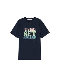 Maison Kitsuné x Hotel Olympia T-shirt - Navy