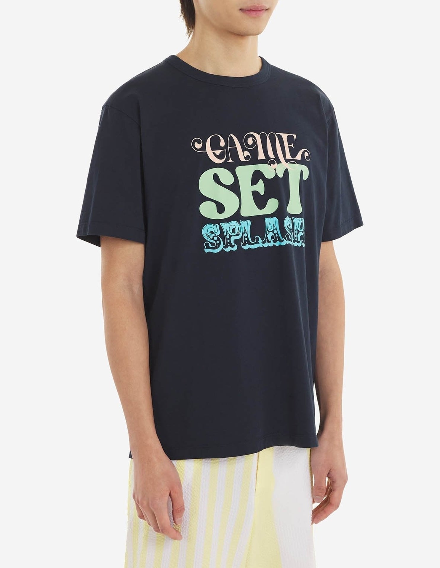 Maison Kitsuné x Hotel Olympia T-shirt - Navy