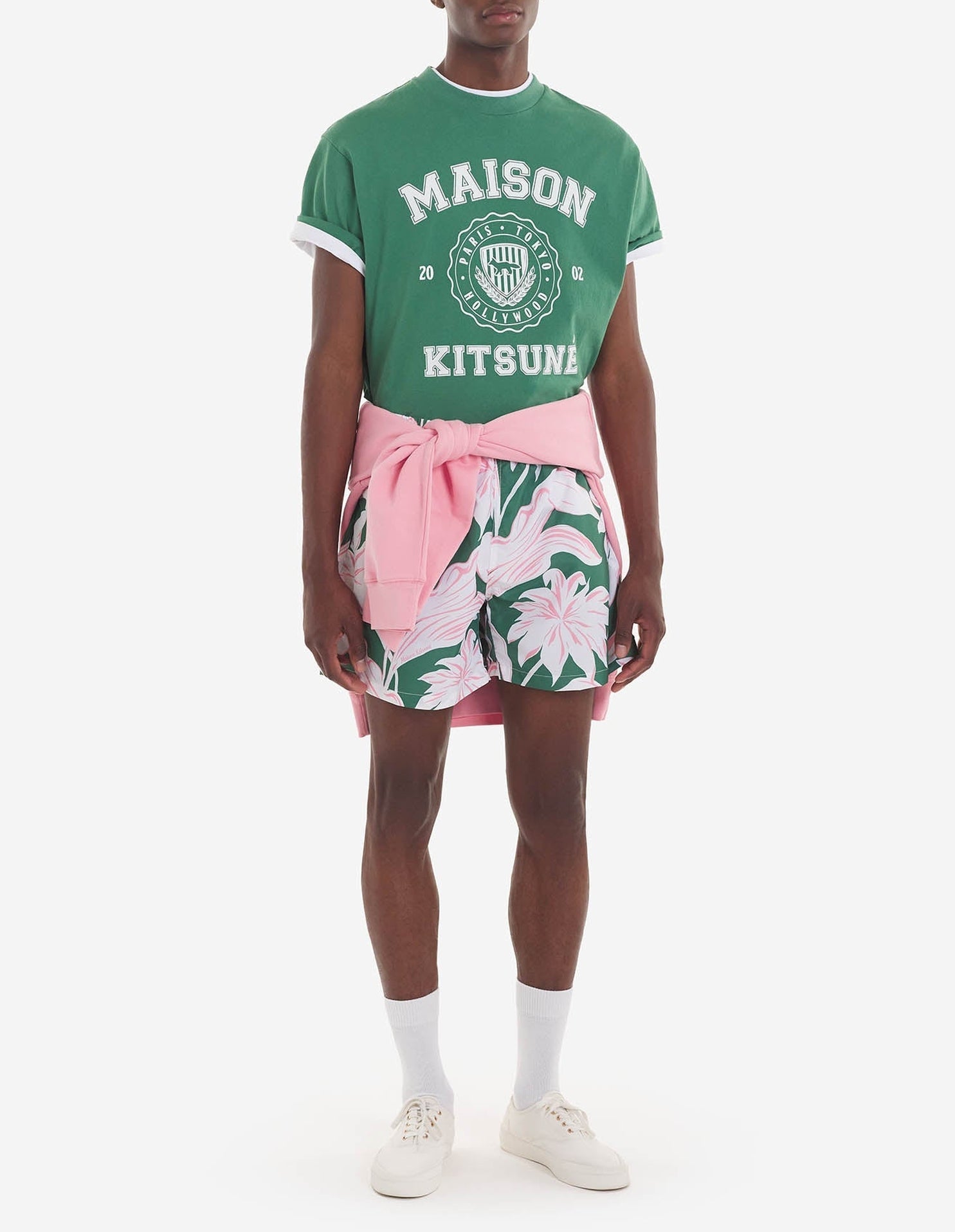 T-shirt Maison Kitsuné x Hotel Olympia - Tropical Green