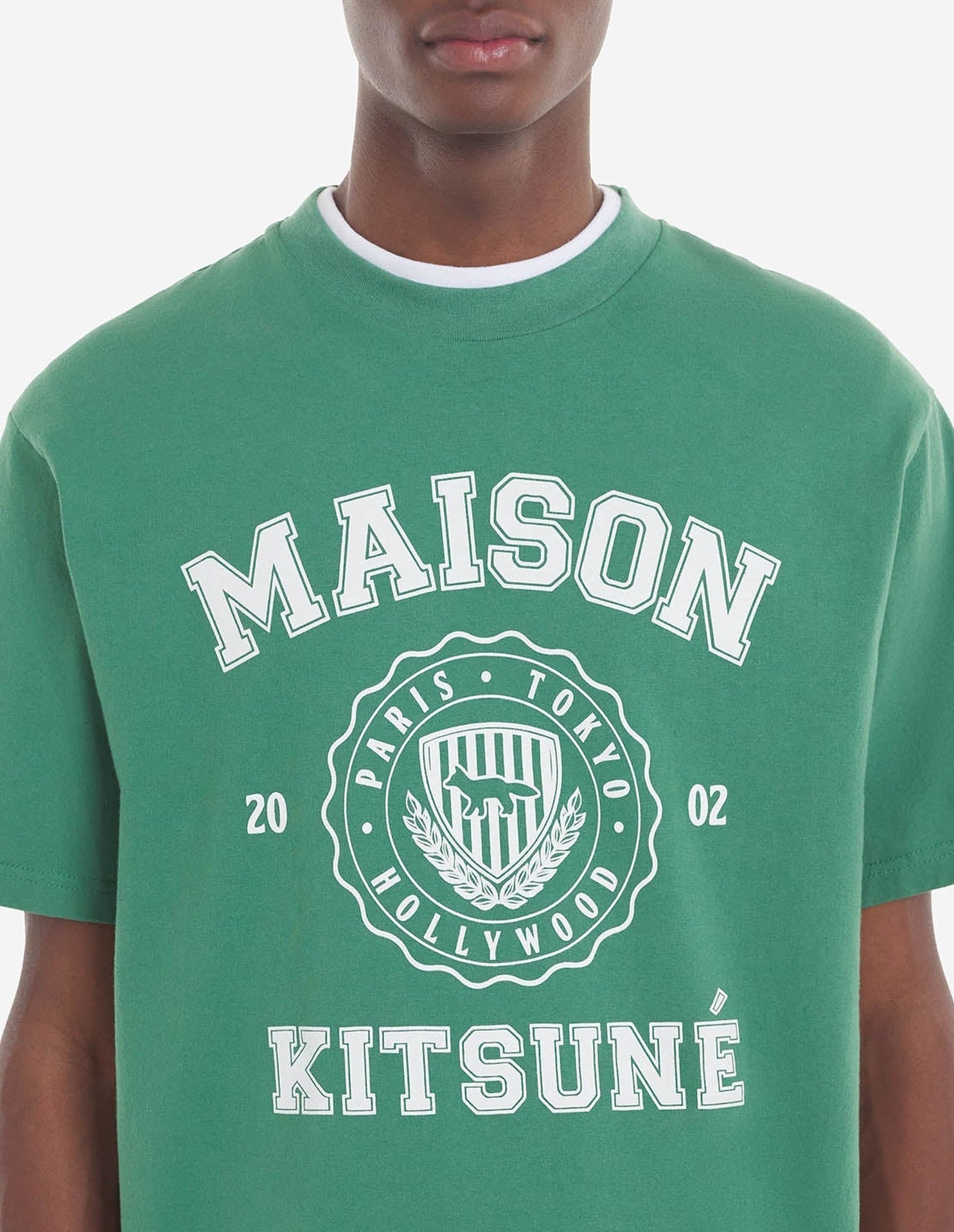 T-shirt Maison Kitsuné x Hotel Olympia - Tropical Green