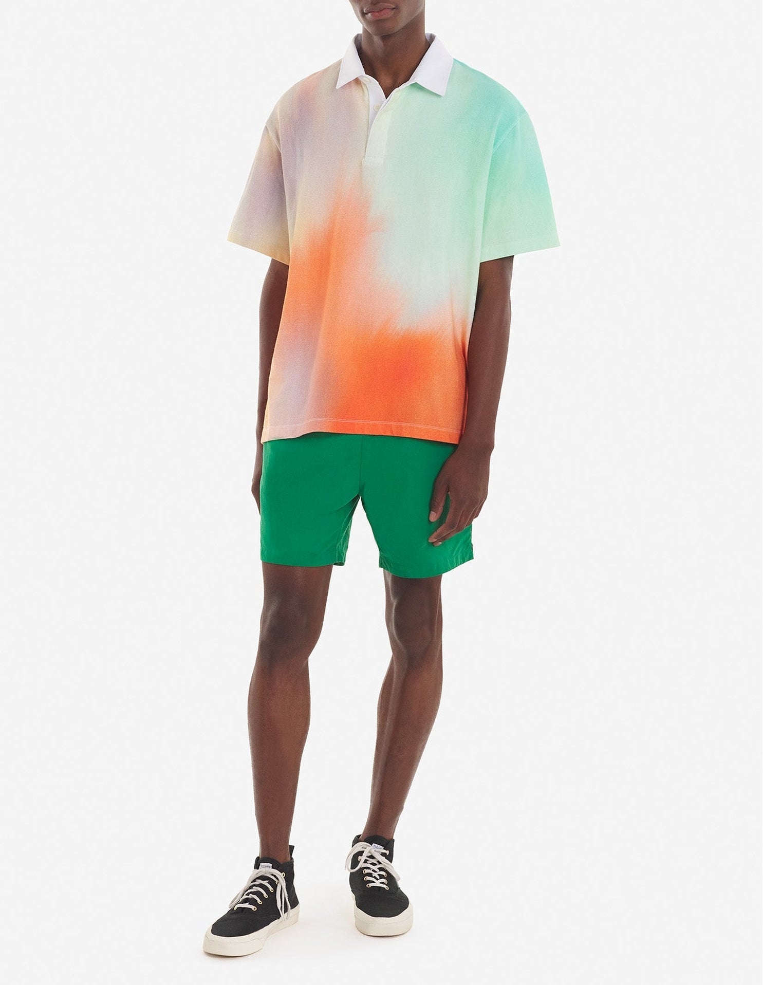 Polo Maison Kitsuné x Rop Van Mierlo - Aquarelle Print