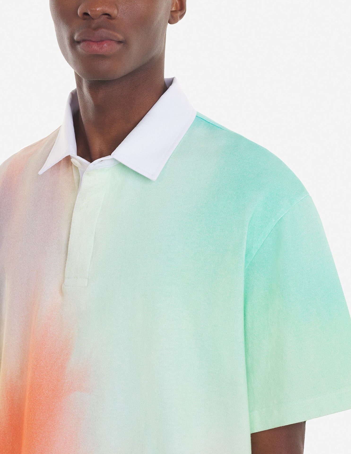 Polo Maison Kitsuné x Rop Van Mierlo - Aquarelle Print