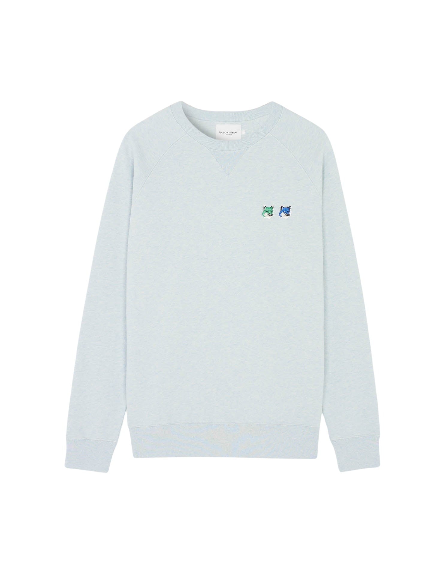 Sweatshirt avec broderie - Blue Haze Melange