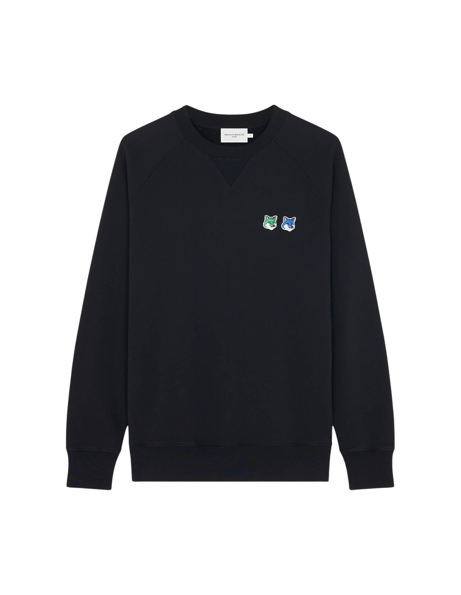 Sweatshirt with embroidery - Black