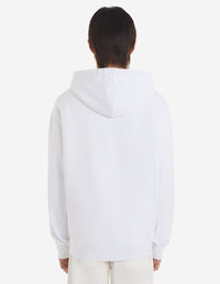 Sweat à capuche polaire - White