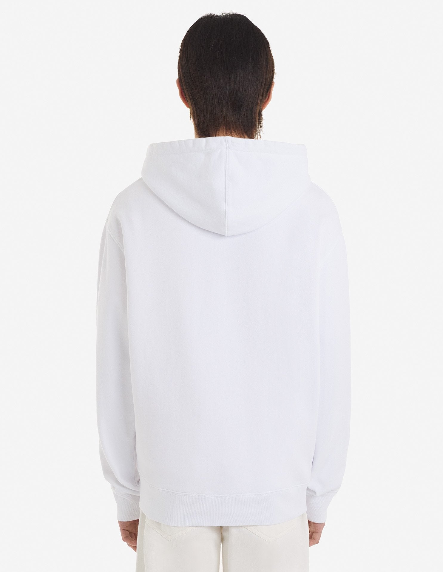Sweat à capuche polaire - White