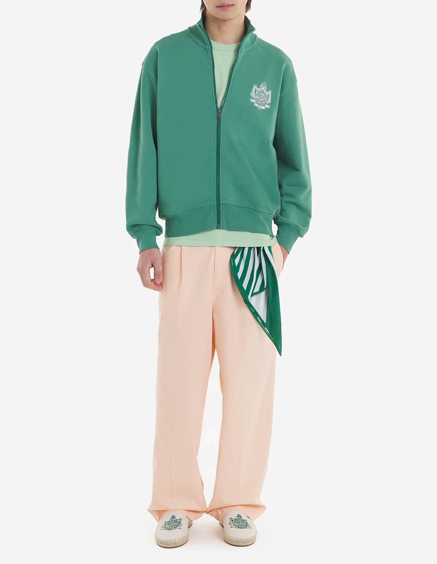 Sweatshirt Maison Kitsuné x Hotel Olympia - Tropical Green