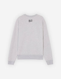 Sweatshirt Maison Kitsuné x Hotel Olympia - Light Grey Melange