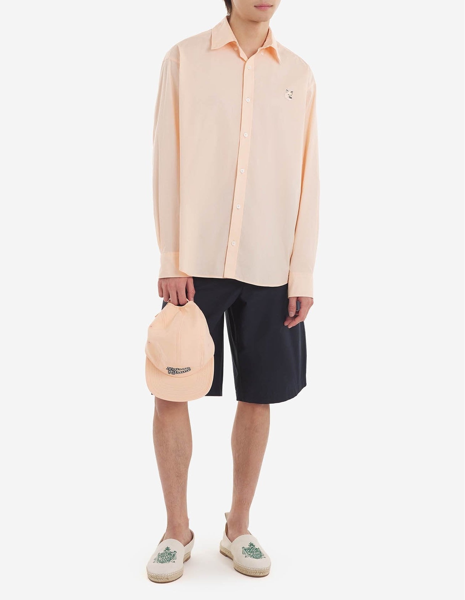 Chemise Maison Kitsuné x Hotel Olympia - Peach