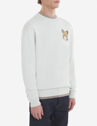 Maison Kitsuné x Hotel Olympia Sweater - Blue Haze