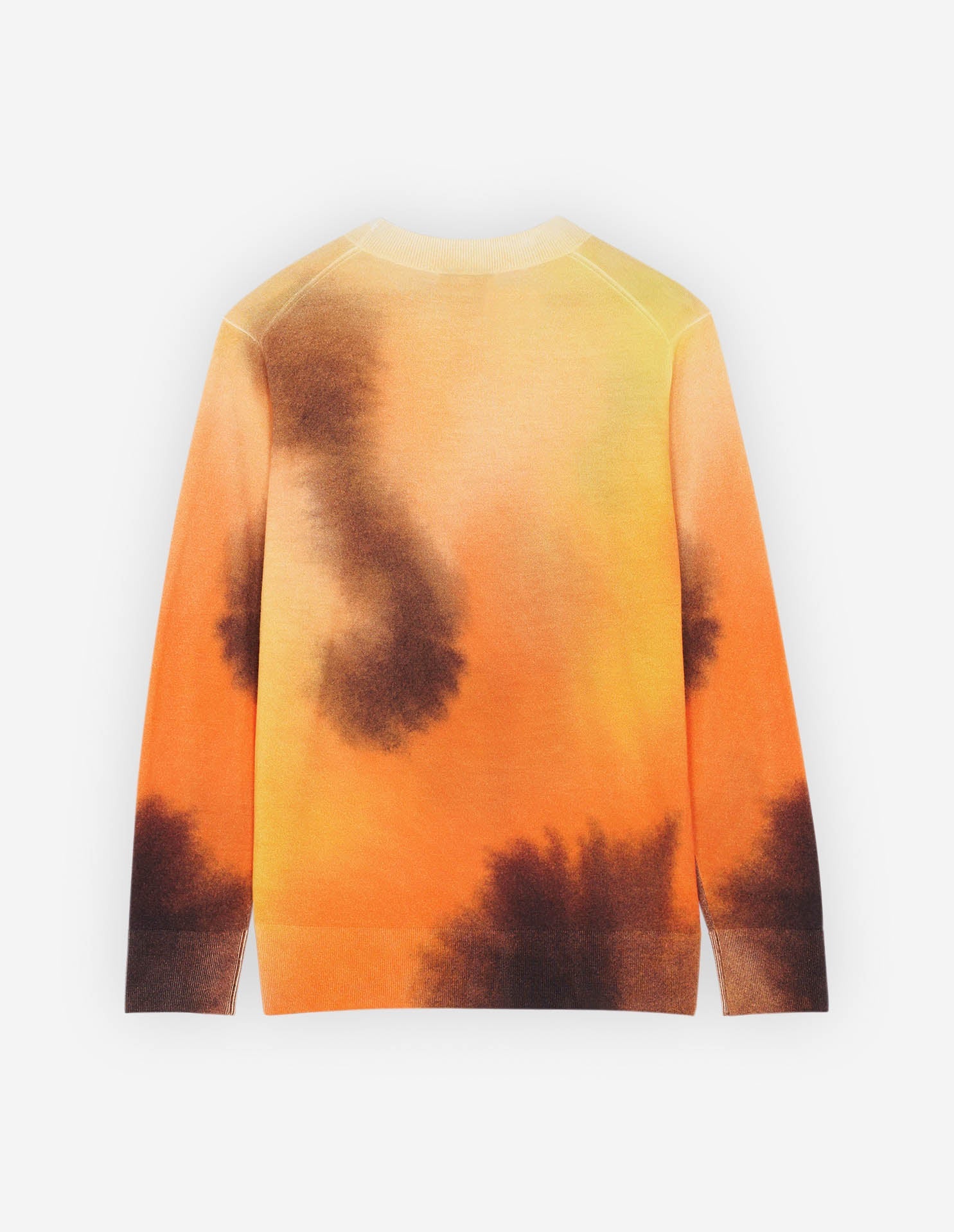Maison Kitsuné x Rop Van Mierlo Wool Sweater - Watercolour Print