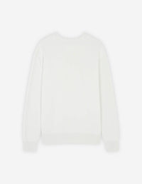 Printed long-sleeved jumper - Blue Haze