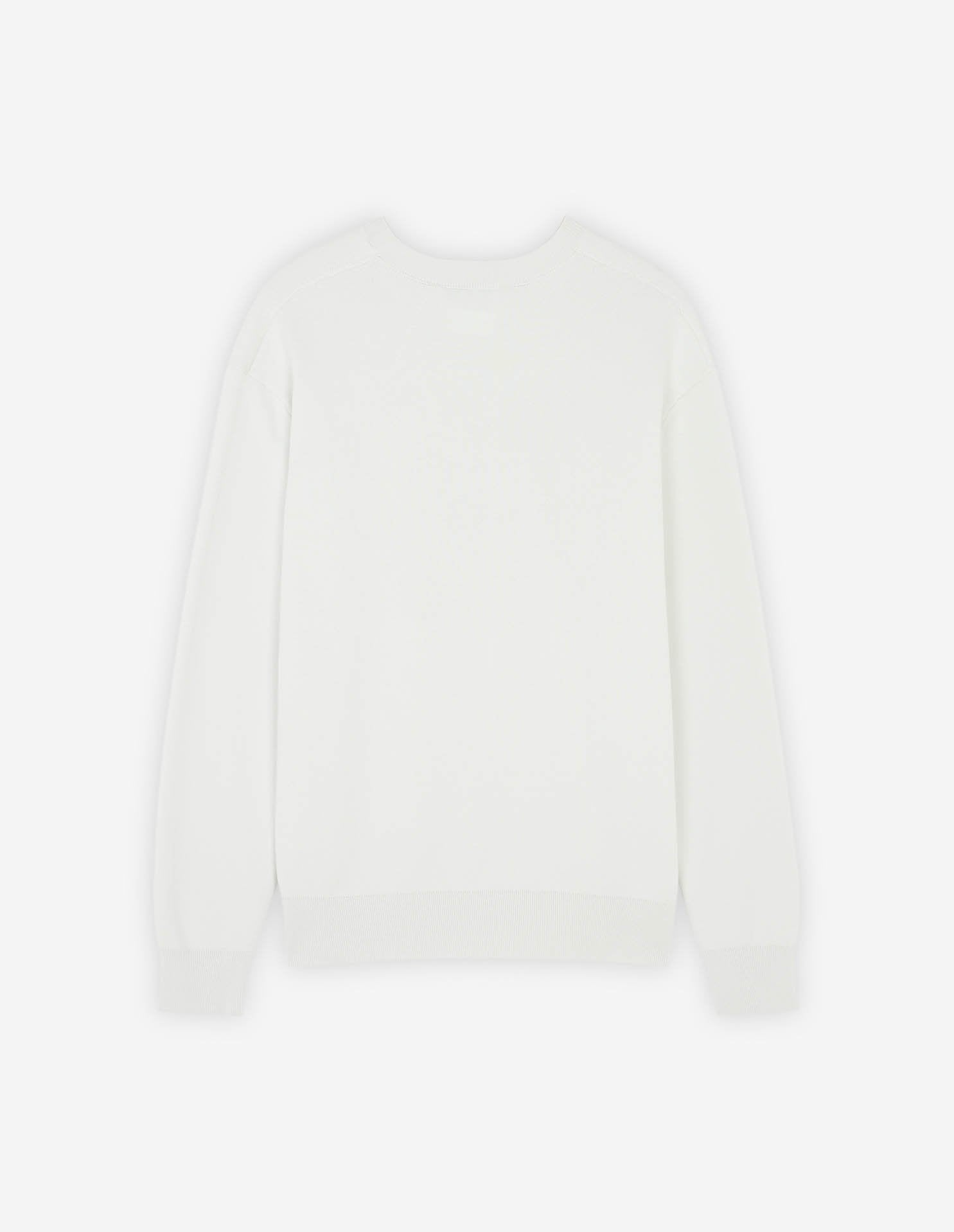 Printed long-sleeved jumper - Blue Haze