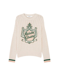 Pull Maison Kitsuné x Hotel Olympia - Ecru