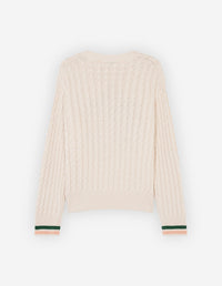 Pull Maison Kitsuné x Hotel Olympia - Ecru