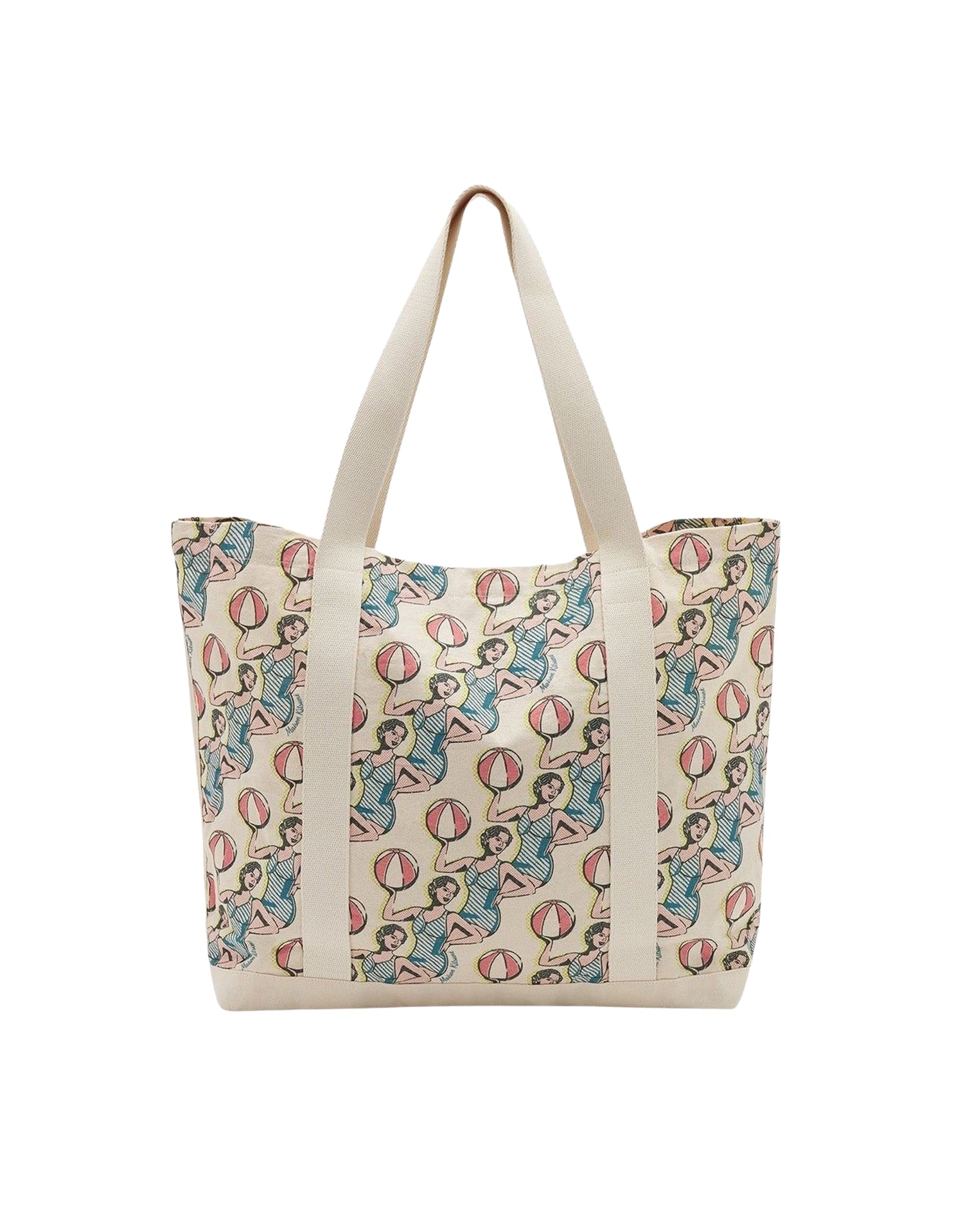 Sac avec impression et broderie en toile - Multico Design