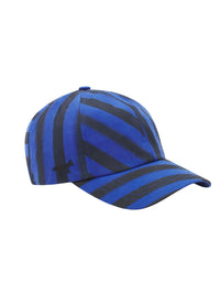 Maison Kitsuné x Kajsa Cap - Cobalt Blue Stripes