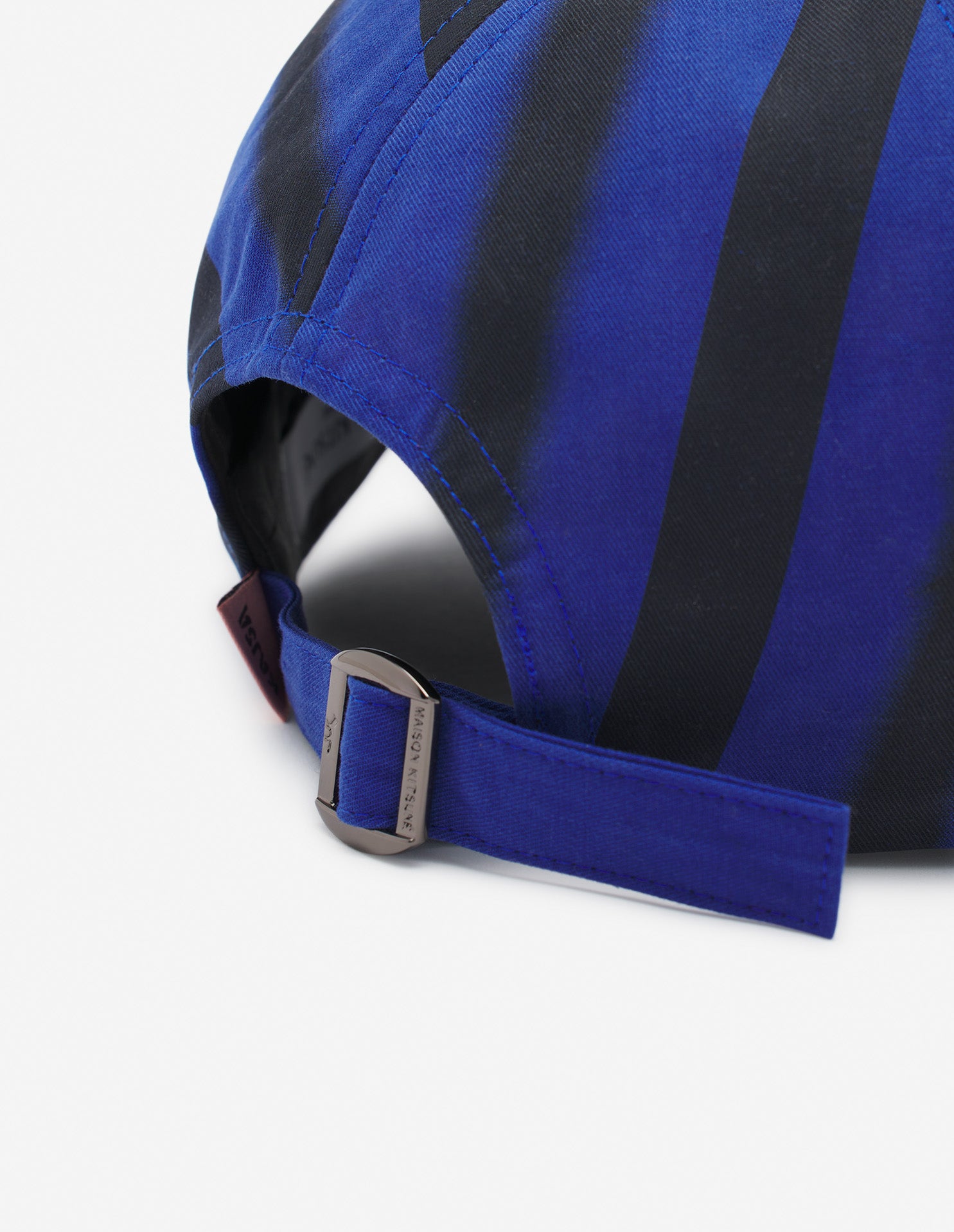 Maison Kitsuné x Kajsa Cap - Cobalt Blue Stripes