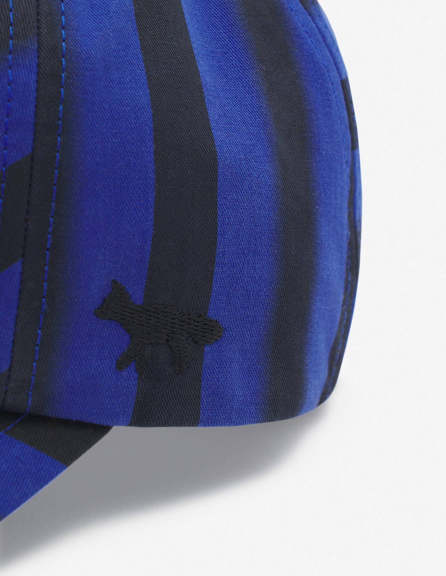 Maison Kitsuné x Kajsa Cap - Cobalt Blue Stripes
