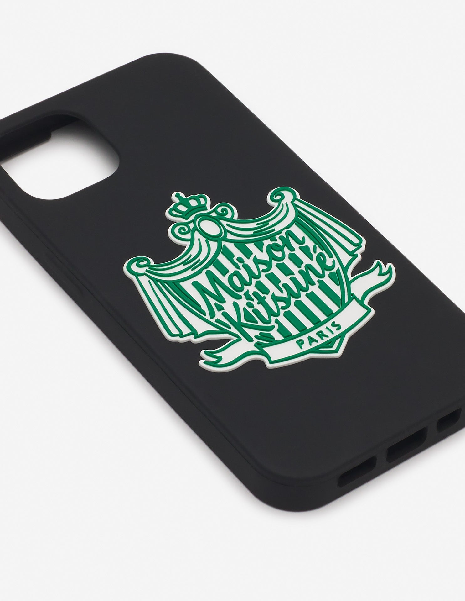 Case for iPhone with badge - Black
