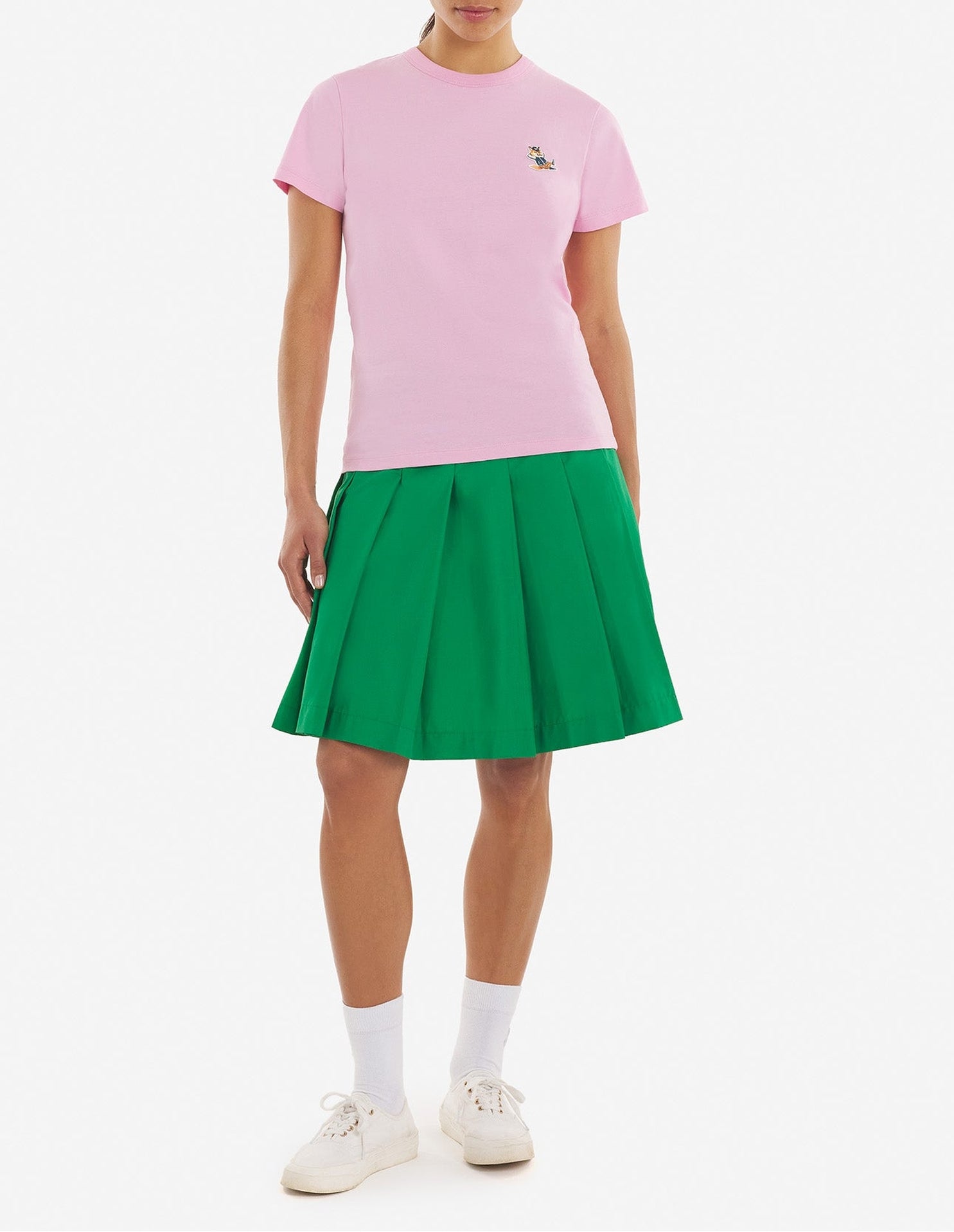 T-shirt avec écusson - Dusty Rose