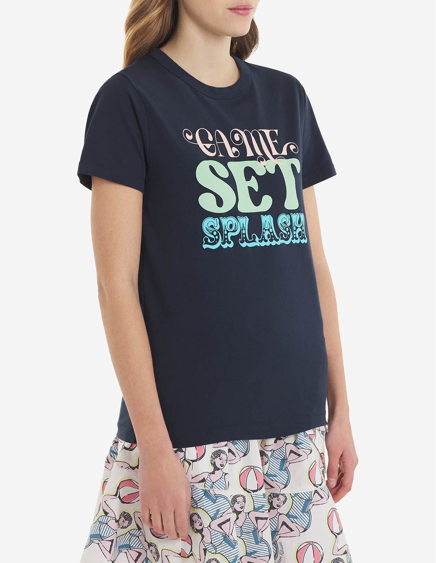 Maison Kitsuné x Hotel Olympia T-shirt - Navy