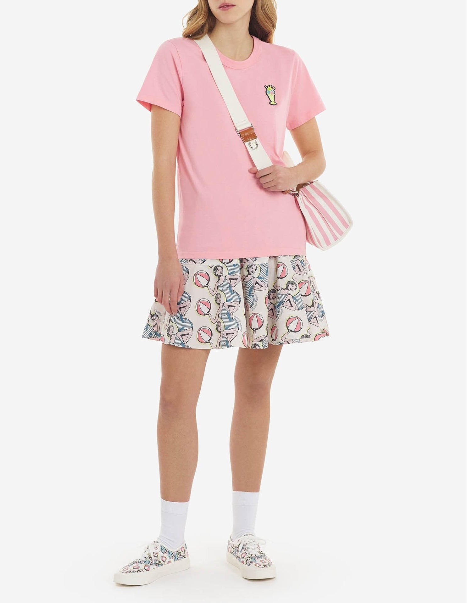T-shirt Maison Kitsuné x Hotel Olympia - Strawberry