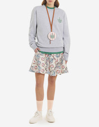 Maison Kitsuné x Hotel Olympia Sweater - Light Grey Melange