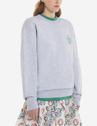 Maison Kitsuné x Hotel Olympia Sweater - Light Grey Melange