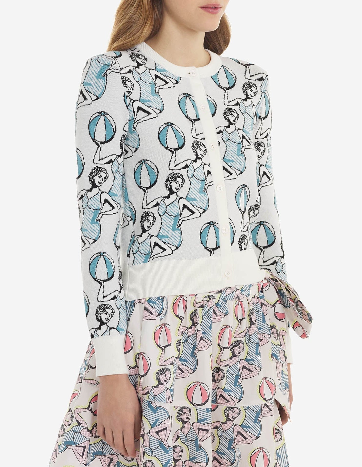 Cardigan Maison Kitsuné x Hotel Olympia - Multico Design